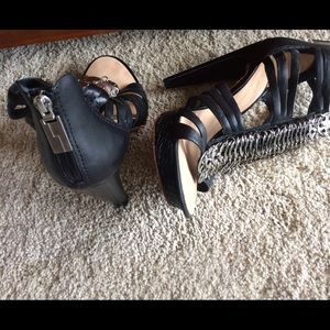 L.A.M.B Ankle Heels