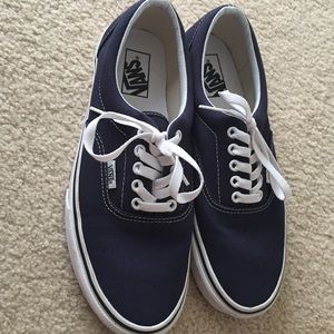 NWOT Navy Blue Unisex Vans