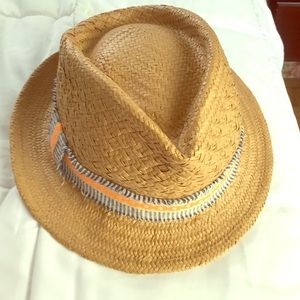 Straw fedora