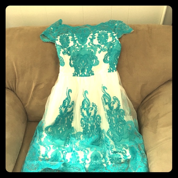 Gorgeous jewel tones and white dress size 4