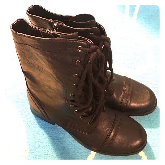 Black Combat Boots