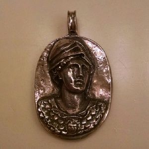 Silver Athena Pendant