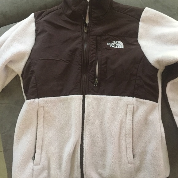 Pink and Brown Northface