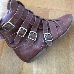 Jeffery Campbell buckle booties
