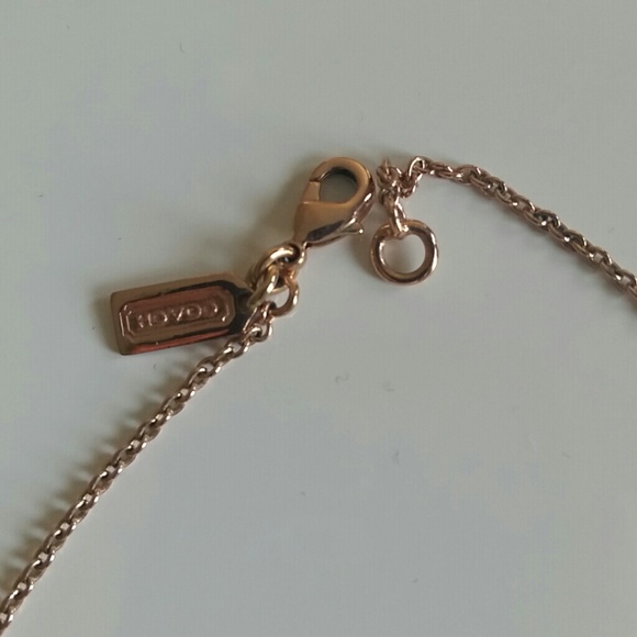 Authentic coach necklace - Picture 3 of 4