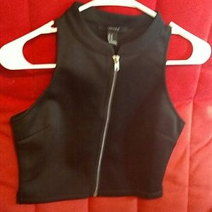 Black Forever 21 Crop Top