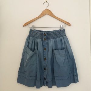 Current/Elliott high waist skirt