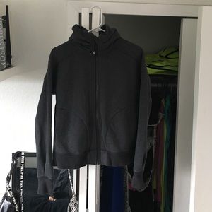 Lululemon Full Zip Charcoal Sweatshirt Sz. 8
