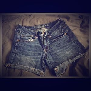 American Eagle Blue Jean Shorts