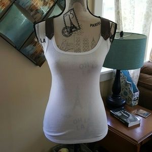 Nwot White tank top
