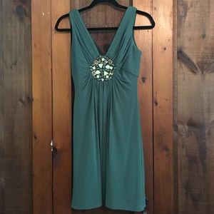 BCBG green dress