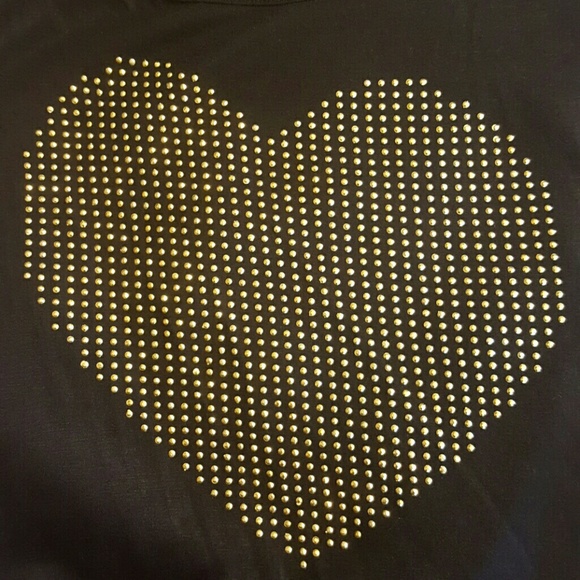 Heart T-shirt blouse shirt 👚 - Picture 4 of 4