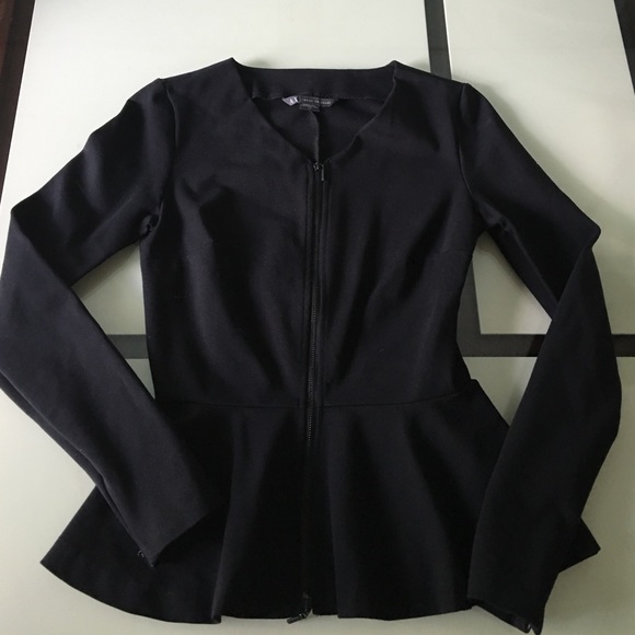 Armani Exchange Peplum Jacket