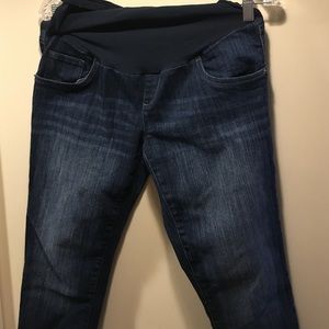 Oh Baby Full panel maternity jeans. Ankle length.