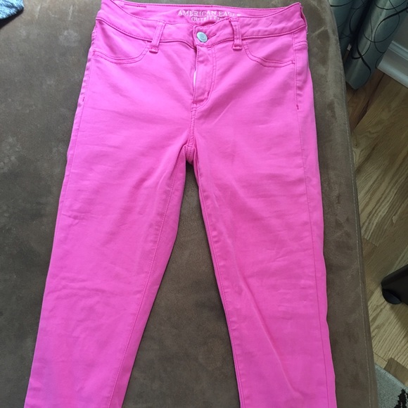 American Eagle Hi Rise Jegging Crop.