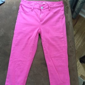 American Eagle Hi Rise Jegging Crop.