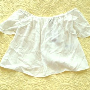 NWT: Top Shop off shoulder top