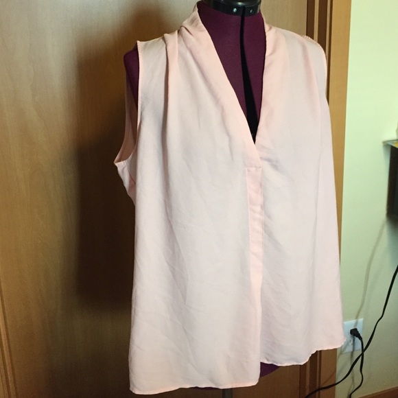 Blush pink blouse