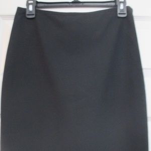 Black pencil skirt