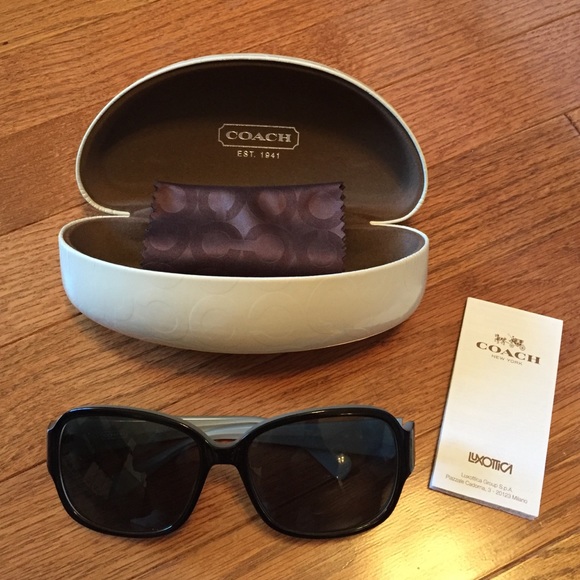 Black Coach Sunglasses
