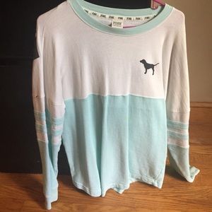 pink pull over