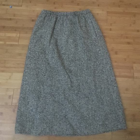 Long warm skirt