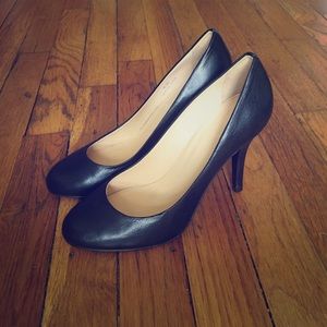J. Crew black high heels