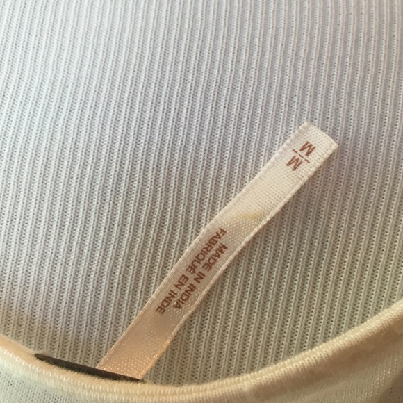 Free People Ivory Embroidered Top - Picture 4 of 4