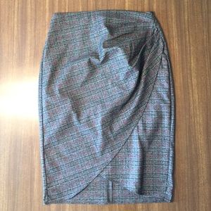 NWT ZARA Basic Collection Draped Skirt