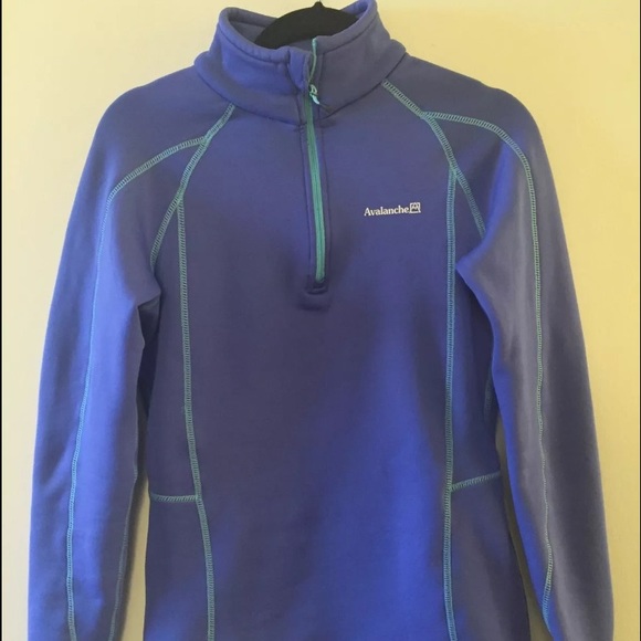 🚫🚫🚫SOLD 🚫🚫🚫Quarter Zip Fleece Hiking Shirt S - Picture 2 of 4
