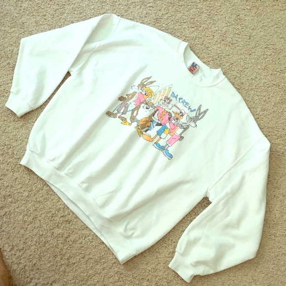 Men's Looney Tunes Graphic Sweatshirt sz L