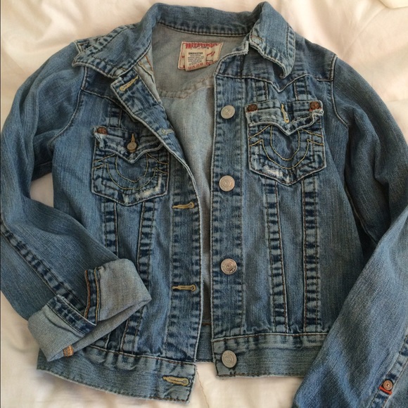 True Religion denim jacket sz medium