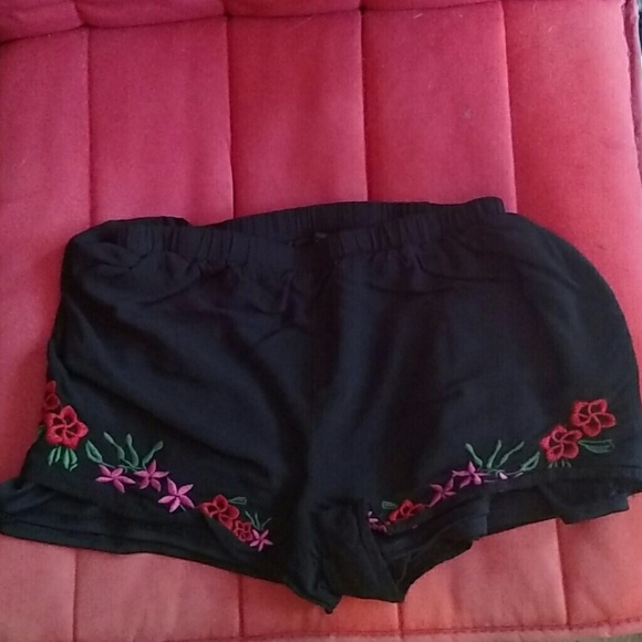 Black shorts