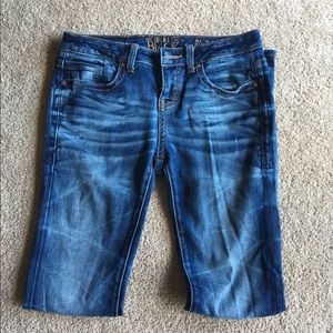 Buckle Black skinny jeans