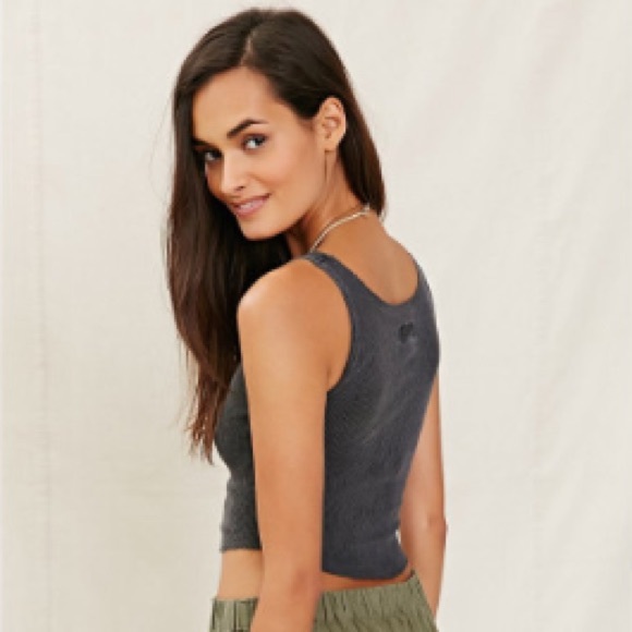 Urban Outfitters Urban Renewal ribbed tank top-NWT - Picture 3 of 4