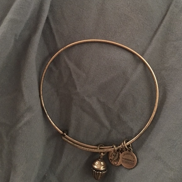 Alex and Ani cupcake bracelet