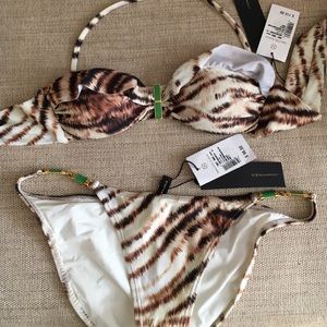 VIX animal print bikini !!