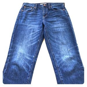 Madewell Crop Straight Jean