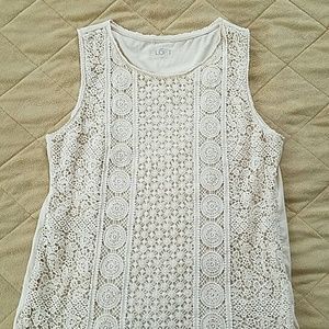 Last day! Loft sleeveless top