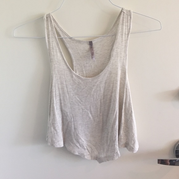 Off white tank