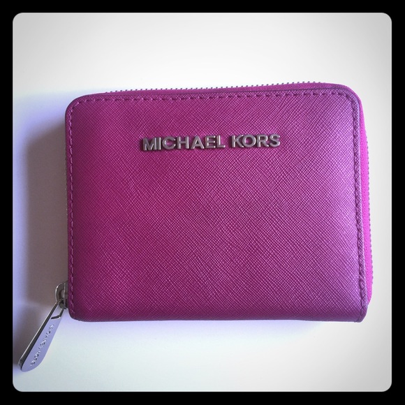Michael Kors Magenta Pink Wallet