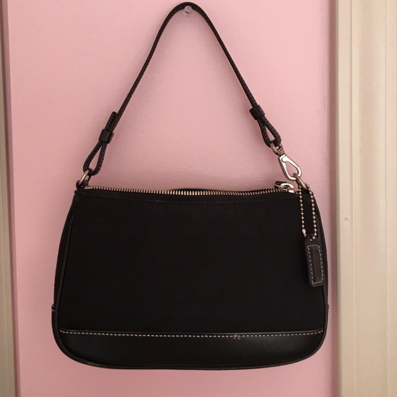 Black Coach Purse - Picture 1 of 4
