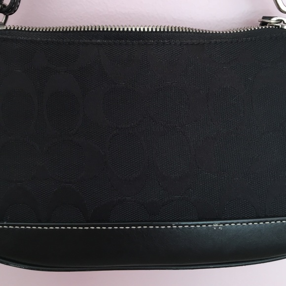 Black Coach Purse - Picture 2 of 4