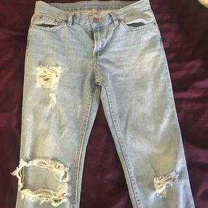 Distressed boyfriend Jean