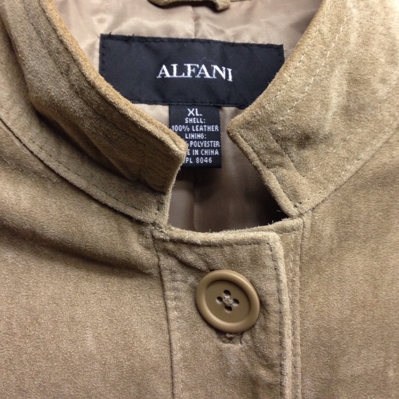 Suede button down jacket - Picture 2 of 2