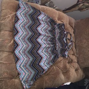 Plus size strapless dress