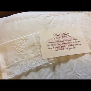 MOM'S WEDDING DAY HANKY