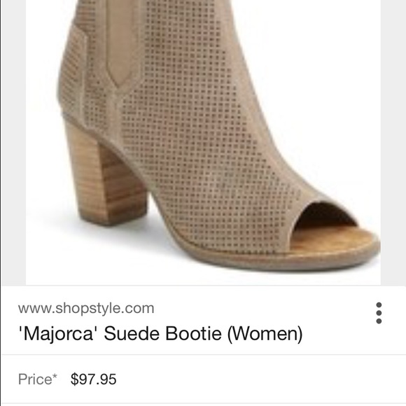 TOMS suede Booties