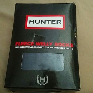 Fleece Welly Sock size Large US (M)7-9 US (F) 8-10