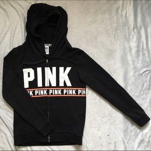 VA Pink Full-Zip Hoodie